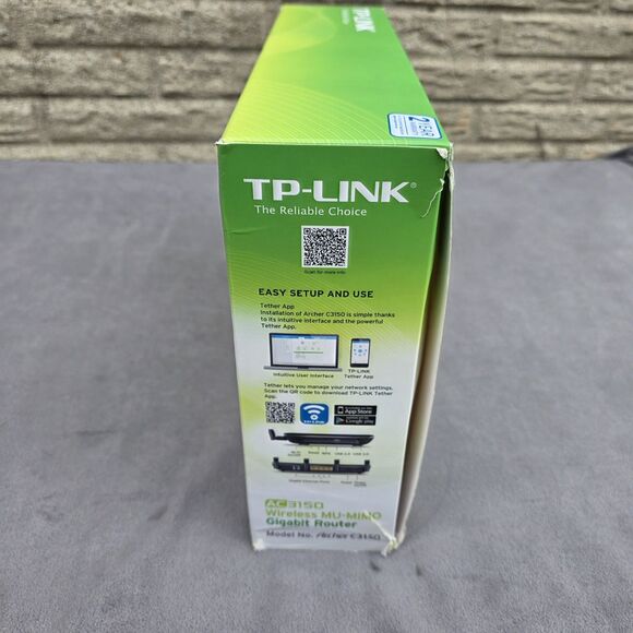 TP-Link AC3150 Wireless MU-MIMO Gigabit Router (Archer C3150 V2) - Picture 6 of 8